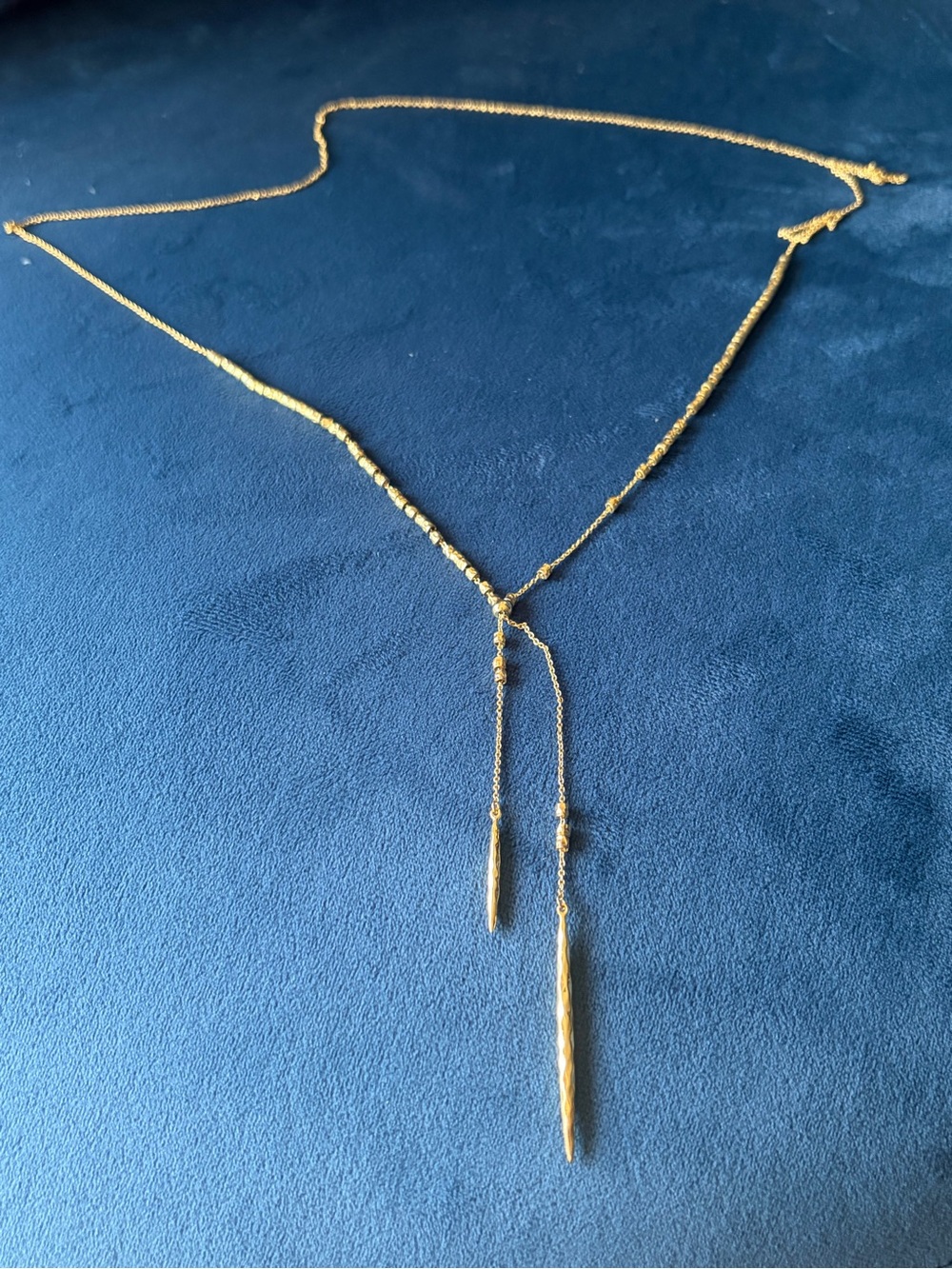 Gorjana Laguna adjustable lariat necklace